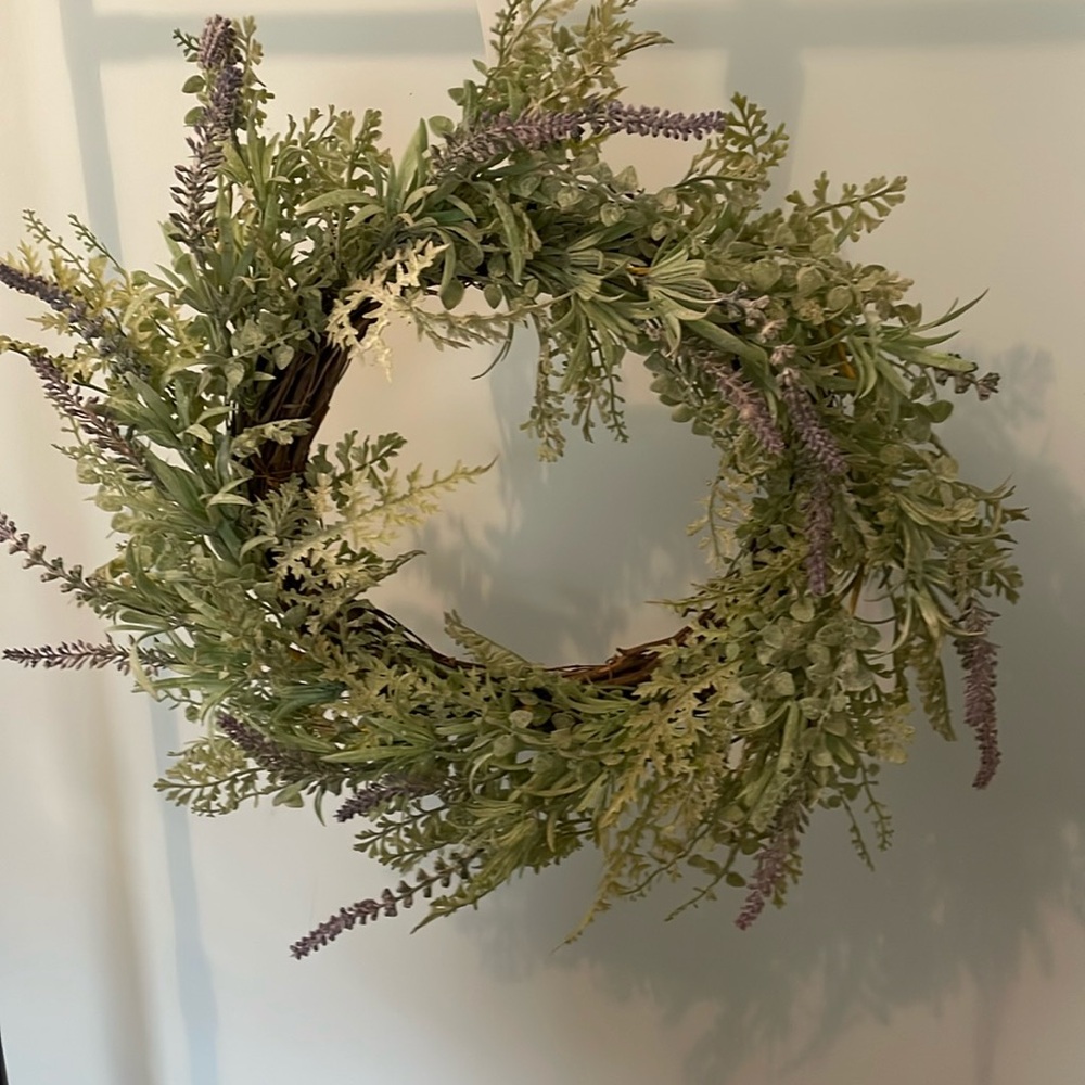 Lavendar wreath